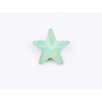 P4565-Cristal Star Fancy Stone, 10mm, Pacific Opal Silver Foiled - 1 buc