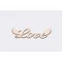 L774-Text lemn "Love" 20x7 cm - 1 buc