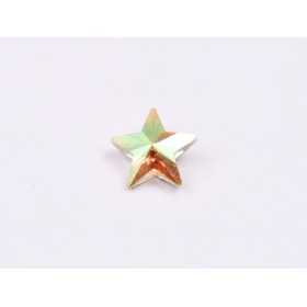 P4590-Cristal Star Fancy Stone, 10mm, Crystal Sun Silver Foiled - 1 buc