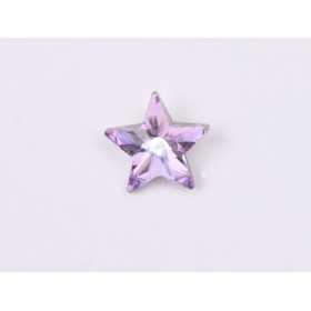 P4591-Cristal Star Fancy Stone, 10mm, Crystal Vitrail Light Silver Foiled - 1 buc