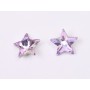 P4591-Cristal Star Fancy Stone, 10mm, Crystal Vitrail Light Silver Foiled - 1 buc