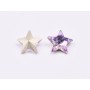 P4591-Cristal Star Fancy Stone, 10mm, Crystal Vitrail Light Silver Foiled - 1 buc