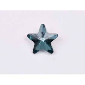 P4601-Cristal Star Fancy Stone, 10mm, Denim Blue Silver Foiled - 1 buc