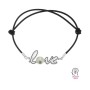 G0274-Link LOVE cu loc pentru perla 5817 de 8mm 1 buc