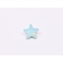 P4604-Cristal Star Fancy Stone, 10mm, Aqua Opal Silver Foiled - 1 buc