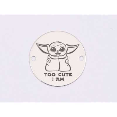 E1632 GS Banut Ag 925 "Too cute" 16.5mm, 0.3mm 1 buc