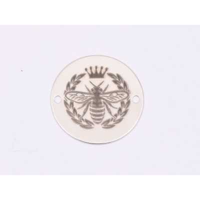 E1625 GS Banut Ag 925 "Queen Bee" 16.5mm, 0.3mm 1 buc