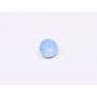 0722-Austria Chaton Round Stone, 6mm, Sapphire Opal Silver Foiled - 1 buc