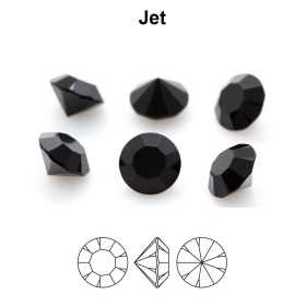 0737-Cristal Preciosa, MC Chaton Maxima Jet Unfoiled PP5 1.25mm - 50 buc