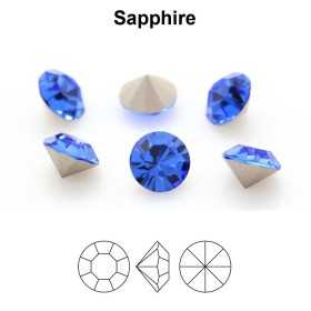 0745-Cristal Preciosa, MC Chaton Maxima Sapphire PP5 1.25mm - 50 buc