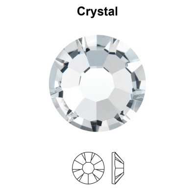 0748-Cristal Preciosa, MC Chaton Rose Maxima Hotfix Crystal SS10 - 1 BUC