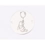 G0003-Ear wire open with coil 1 bucata