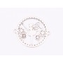 E1663 N Link Ag 925 "Zana" 16x19mm, 0.5mm 1 buc