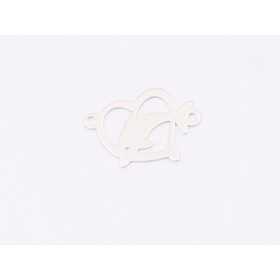 E1674 N Link Ag 925 Delfin, 16.5x11.5mm, 0.5mm- 1 buc