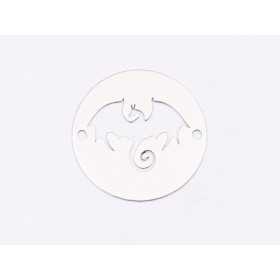 E1685 N Link Ag 925 "Dragon" 16.5mm, 0.3mm 1 buc