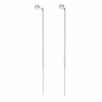 G0122-Cercei lantisor de 90mm cu biluta de 5mm-1 buc