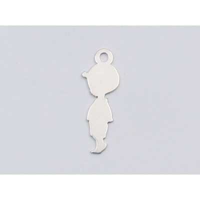 E1700-N-Charm baietel decupat 20x7.5mm 0.5mm 1 buc