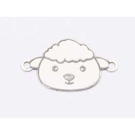 E1709 G Link Ag 925 Oita 17x10x0.3mm 1 buc