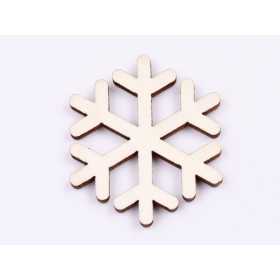 L851-Ceas din lemn Ursulet 26x21cm - 1 buc