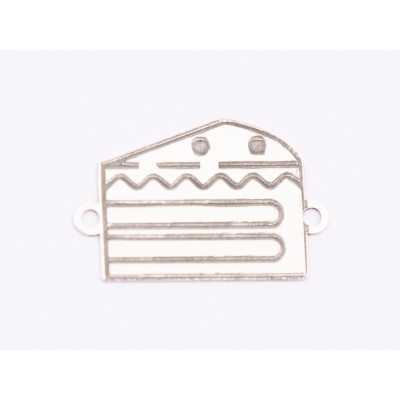 E1712 G Link Ag 925 Cake 11x18x0.3mm 1 buc