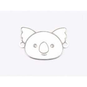 E1728 G Link Ag 925 Koala 16x11x0.3mm 1 buc