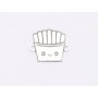 E1736 G Link Ag 925 Fries 13.6x11x0.3mm 1 buc