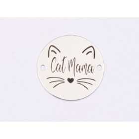 E1769 GS Link Ag 925 "Cat Mama", 16.5mm, 0.3mm 1 buc
