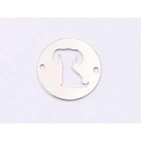 E1781 N Link Ag 925 Catelus , 13mm, 0.5mm 1 buc