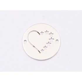 E1785 N Link Ag 925 Wings , 13mm, 0.5mm 1 buc