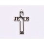 E1789 G Pandant Ag 925 Cruce Jesus , 22.5x14x0.6 mm 1 buc