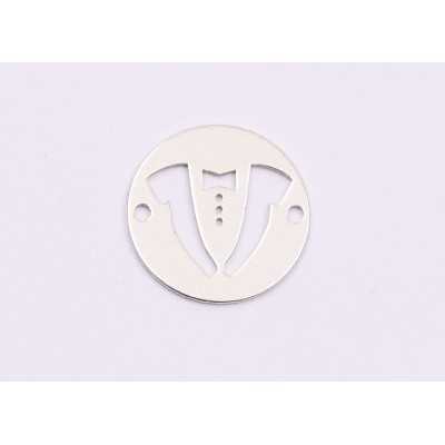 E1813 N Link Ag 925 Frac , 13mm, 0.5mm 1 buc