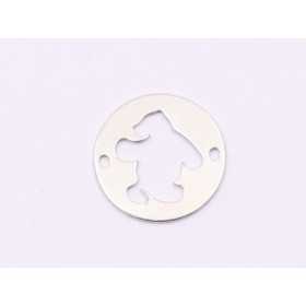 E1817 N Link Ag 925 Teddy Bear, 13mm, 0.5mm 1 buc