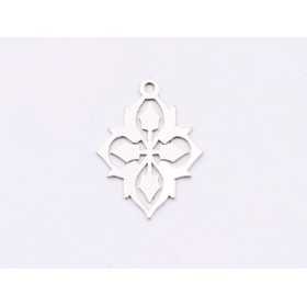 E1836 N Pandant Ag 925 Floare, model abstract, 18x13mm, 0.5mm 1 buc