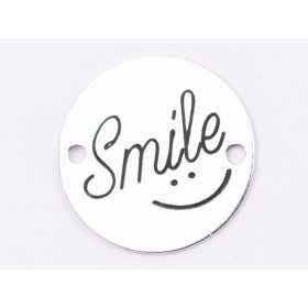 E1846 G Link Ag 925 Smile, 12mm, 0.3mm - 1 buc