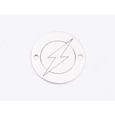 E1847 G Link Ag 925 Flash, Super Hero, 12mm, 0.3mm - 1 buc