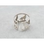 E1855 N Inel Ag 925 "Wolf", 0.6mm - 1 buc
