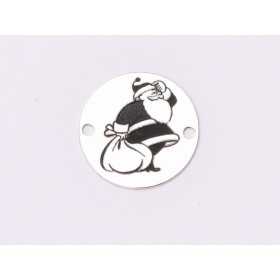 E1879 GS Link Ag 925 Ho Ho Ho, 12mm - 1 buc