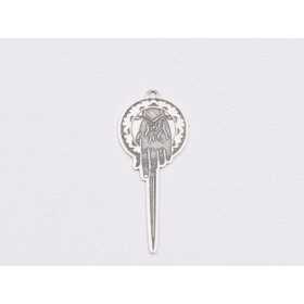 E1881 GS Link Ag 925 Snowman , 12mm - 1 buc