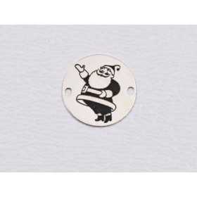 E1881 GS Link Ag 925 Snowman , 12mm - 1 buc