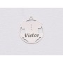 S146 - Charm body bebe personalizabil 18.5x16.5x0.5mm- 1 buc