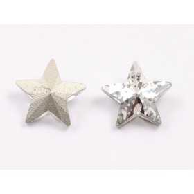 P4614-Cristal Star Fancy Stone, 10mm, Crystal Silver Patina - 1 buc