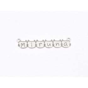 Nume din argint decupate in 2-3 zile FONT VERSIUNEA 29