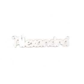 Nume din argint decupate in 2-3 zile FONT VERSIUNEA 30