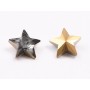 P4619-Cristal Star Fancy Stone, 10mm, Crystal Dorado Silver Foiled - 1 buc