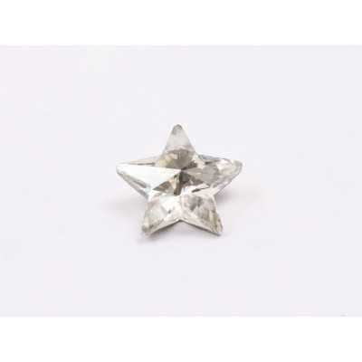 P4622-Cristal Star Fancy Stone, 10mm, Crystal Silver Shade Silver Foiled - 1 buc