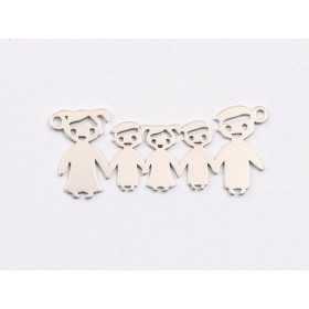 E1921 N Link Ag 925 Familie TBFBM 30.5x13mm, 0.6mm - 1 buc