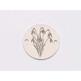 E1925 G Link Ag 925 "Ghiocei" 12mm- 1 buc