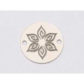E1935 G Link Ag 925 "Floare stilizata2" 12mm- 1 buc
