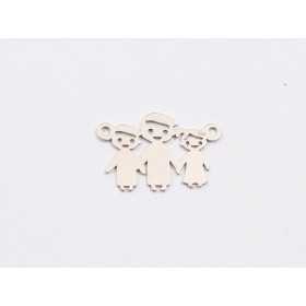 E1939 N Link Ag 925 Familie FFF 22.5x12.5mm, 0.6mm - 1 buc