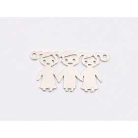 E1942 N Link Ag 925 Familie FBF 24x13mm, 0.6mm - 1 buc